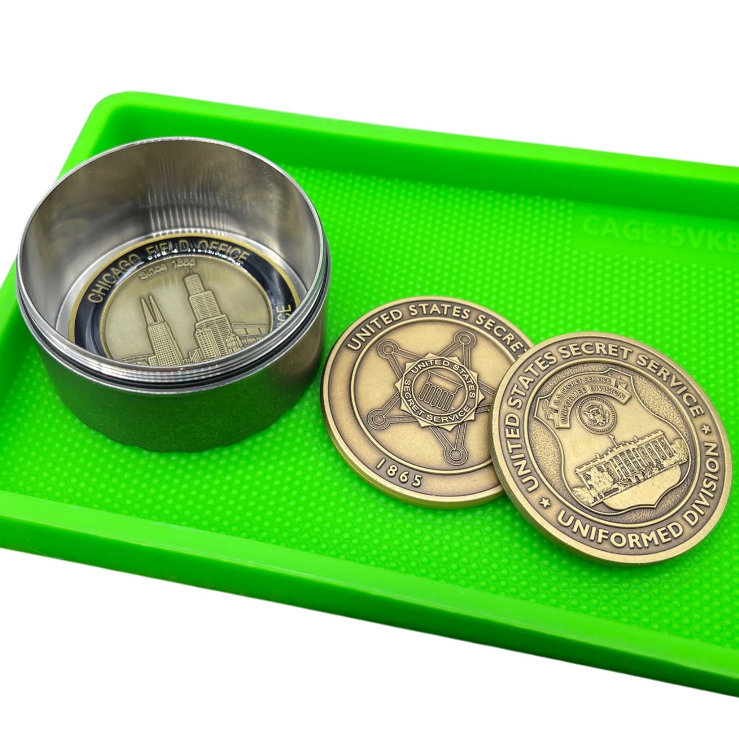 CountyComm 360 Stash Titanium Storage Safe by Maratac®