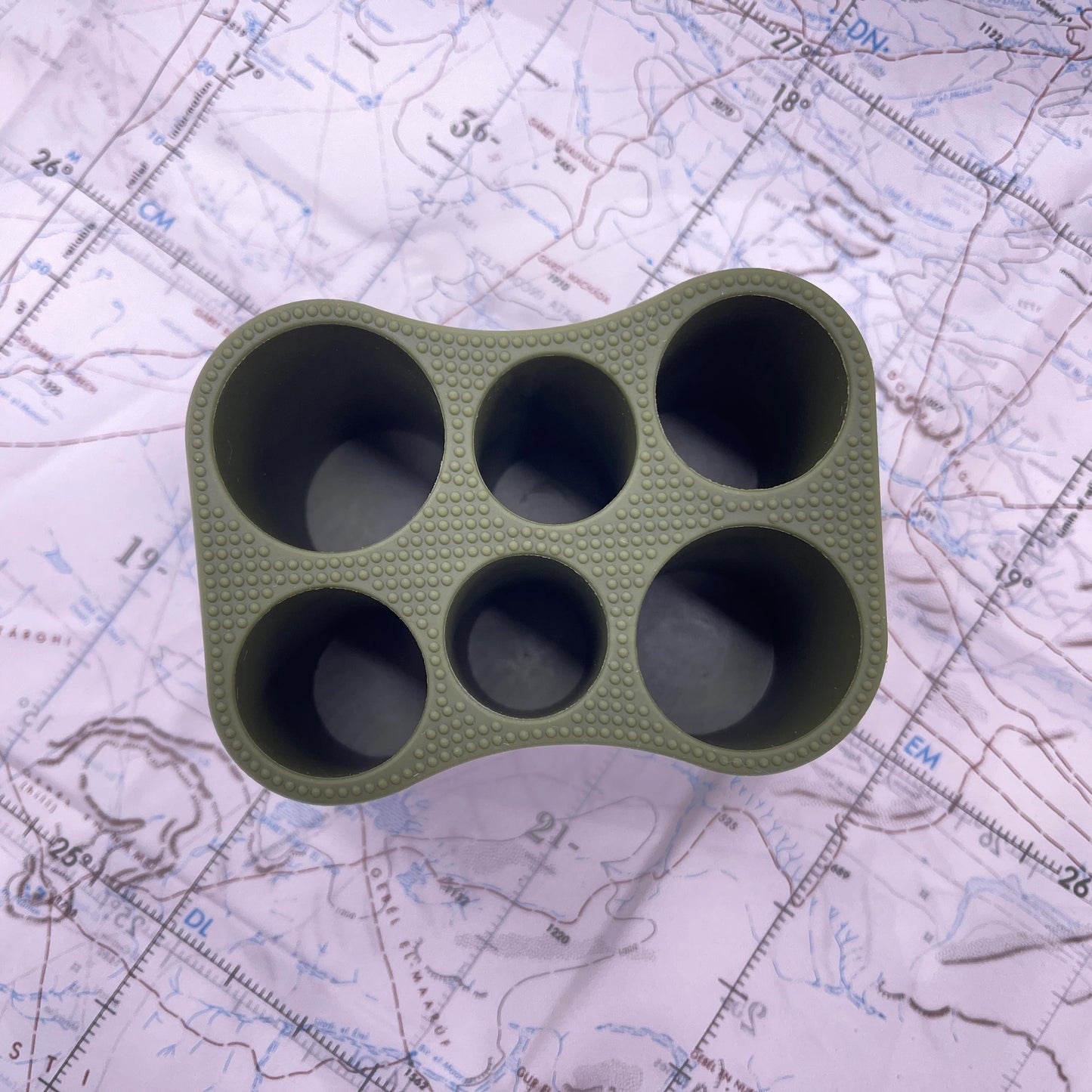 CountyComm Silicone RO Tool Caddy by Maratac®, OD Green