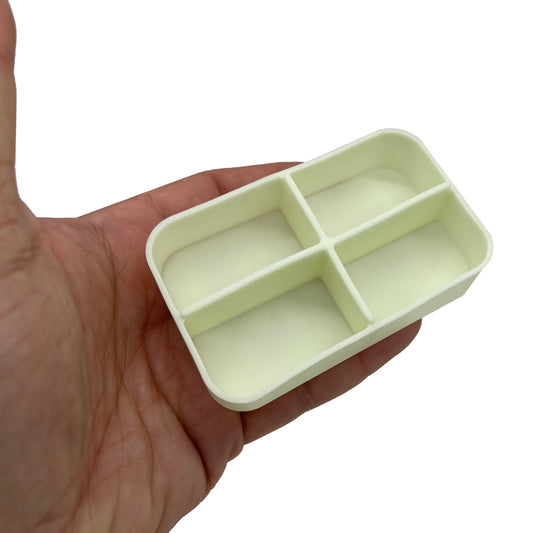 CountyComm Industrial Strength Survival Food Grade Tins Gen 2, Glow Silicone Divider (Only)