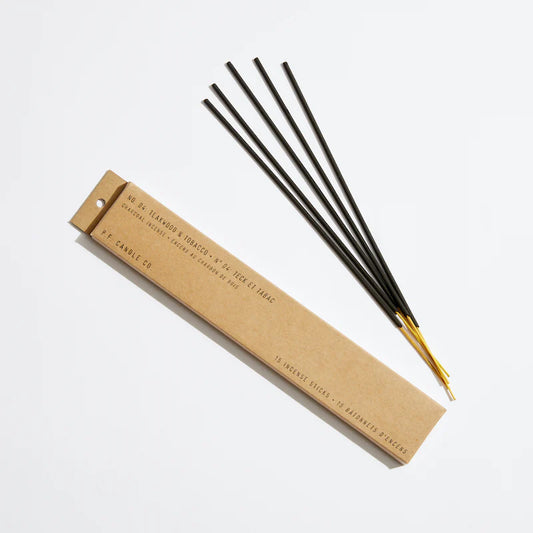 P.F. Candle Co. Incense Sticks, Teakwood & Tobacco