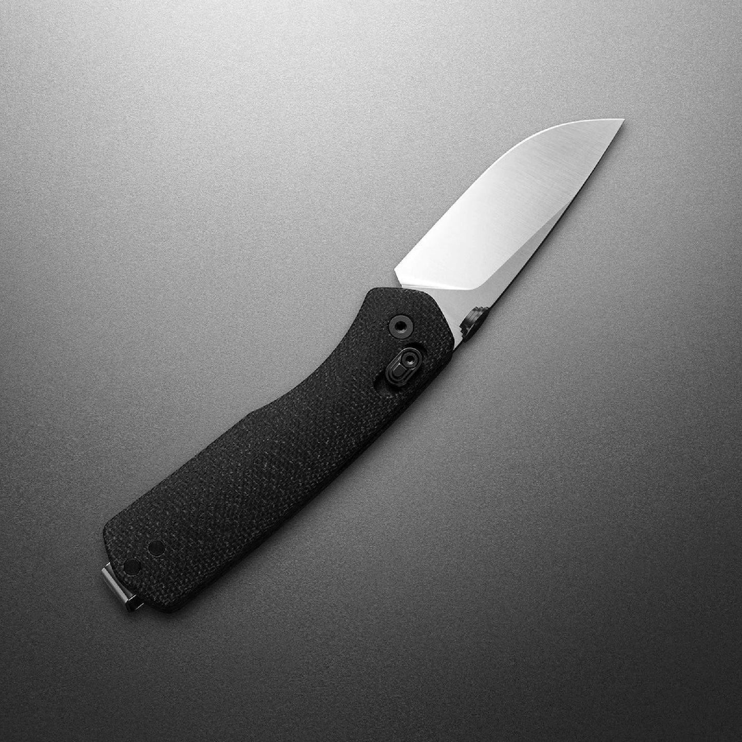 The James Brand The Carter Straight, Black Micarta/Stainless