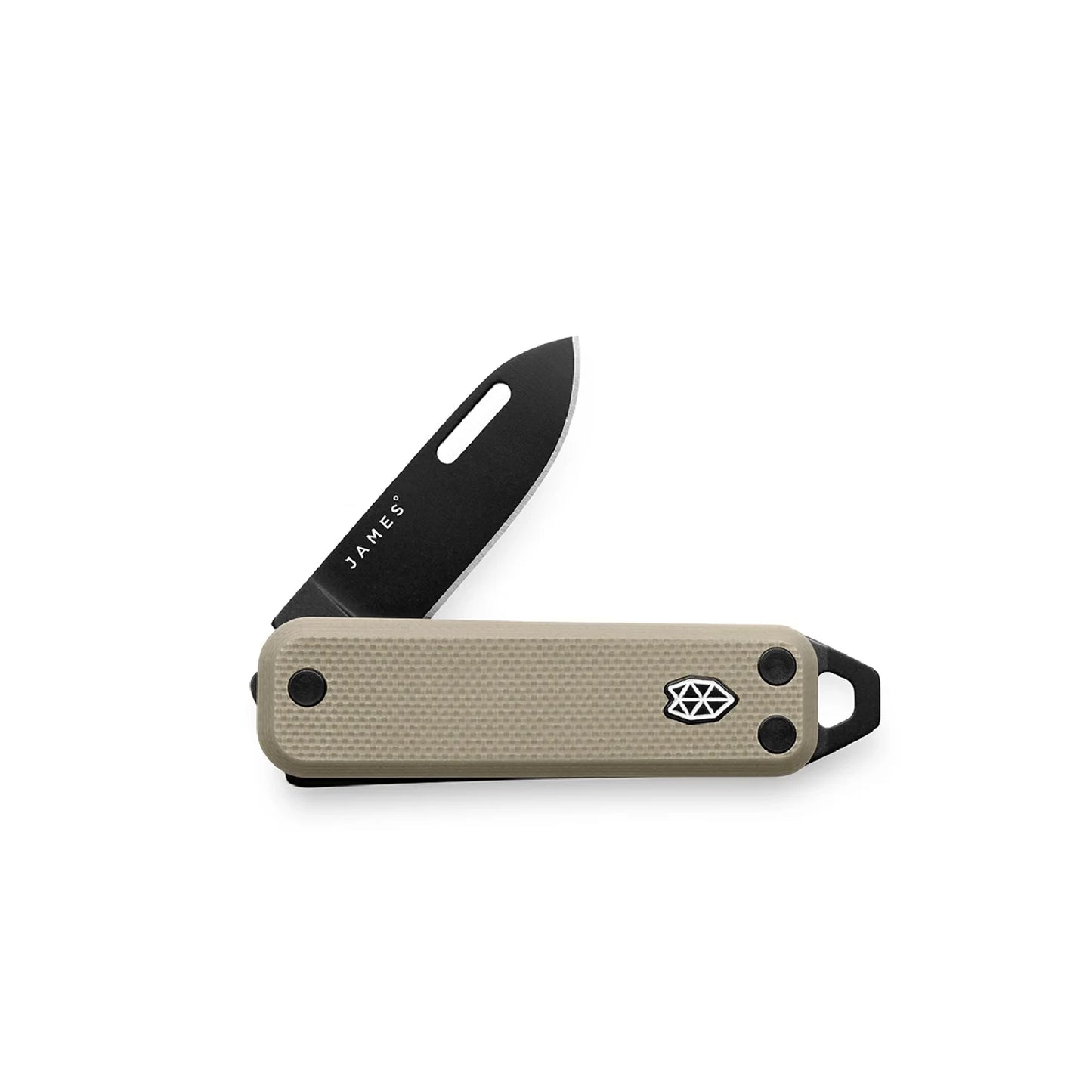 The James Brand The Elko G10 Straight, Coyote Tan/Black