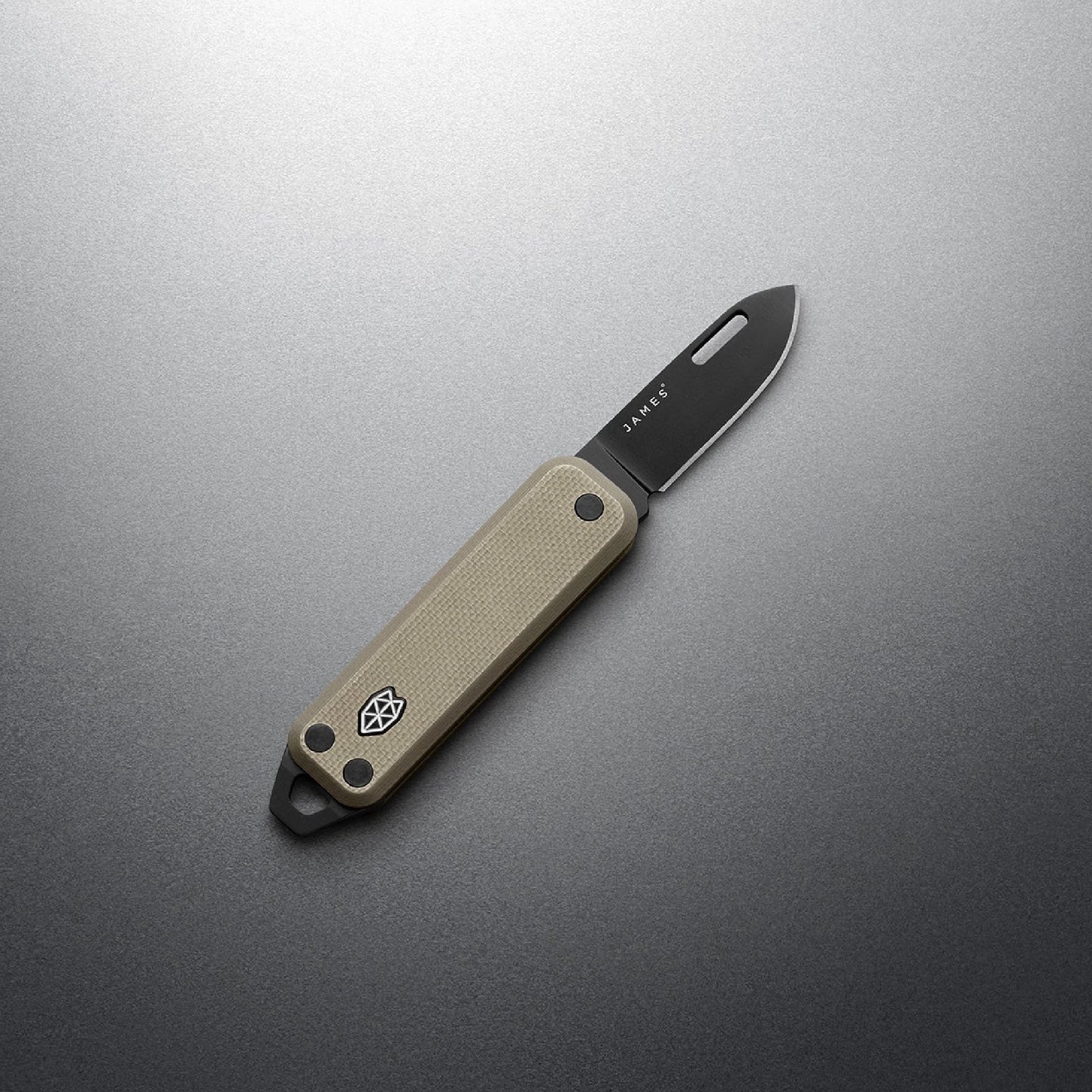 The James Brand The Elko G10 Straight, Coyote Tan/Black