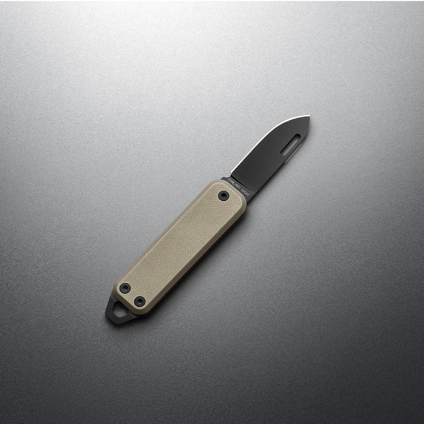 The James Brand The Elko G10 Straight, Coyote Tan/Black