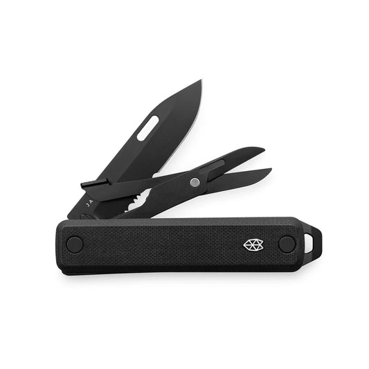 The James Brand The Ellis G10 Serrated, Black/Black