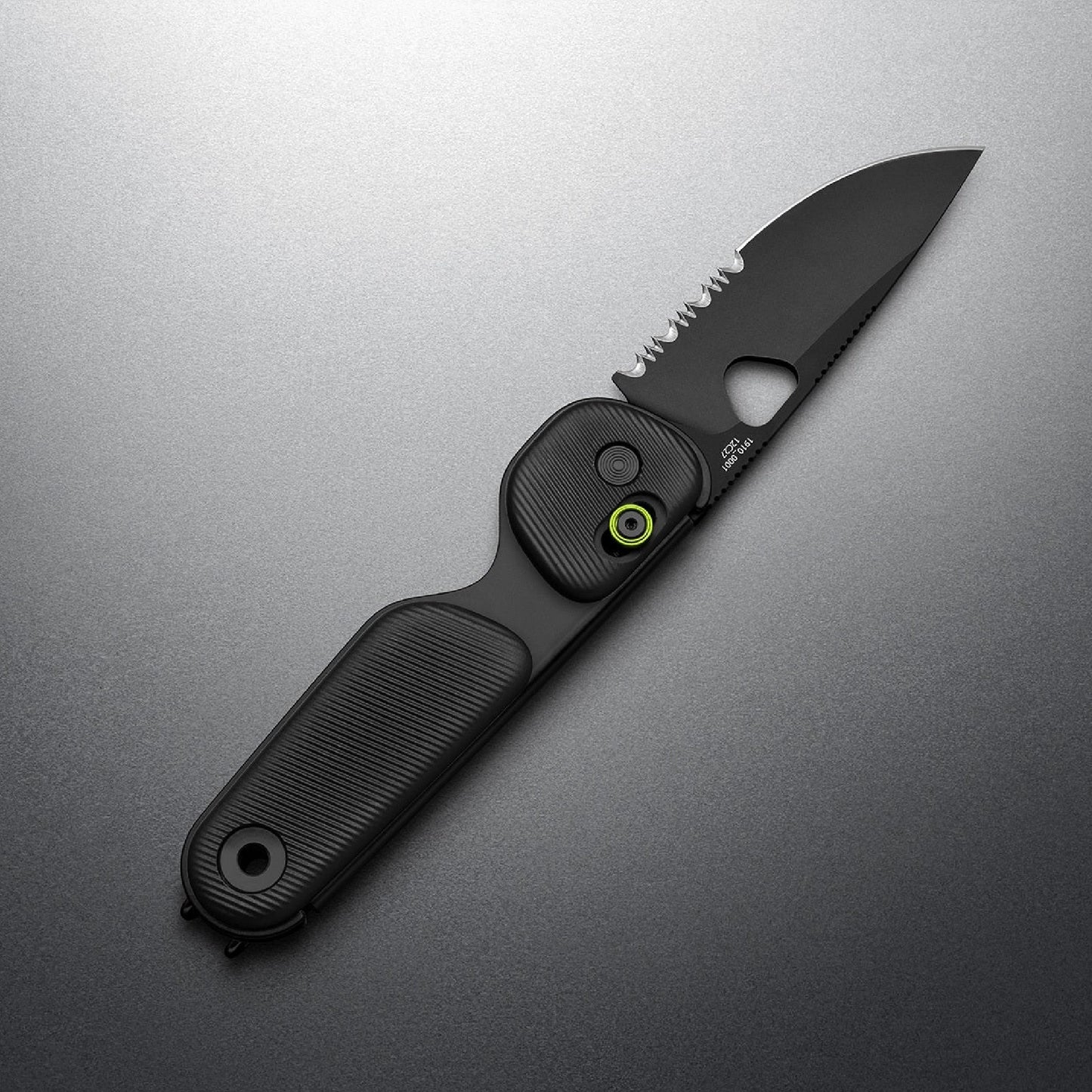 The James Brand The Redstone PP Serrated, Black/Black