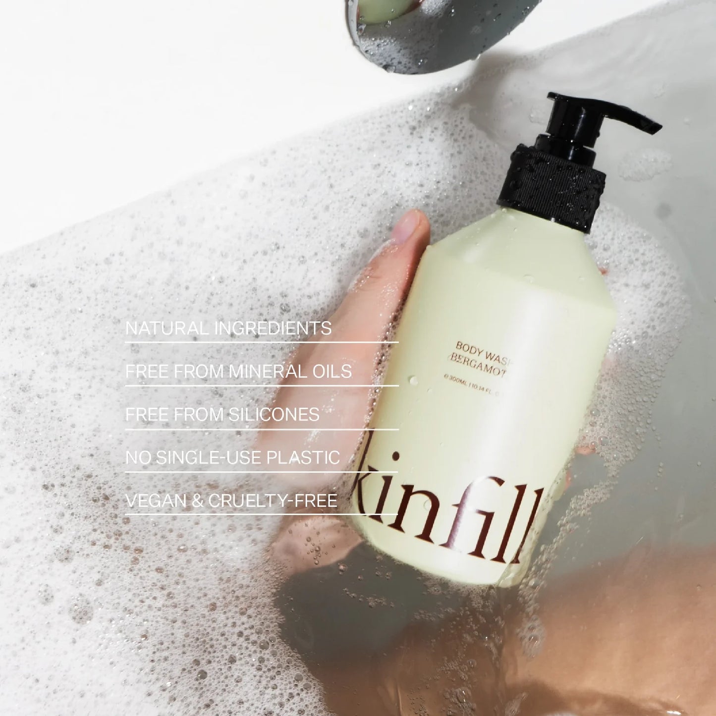 Kinfill Body Wash, Bergamote