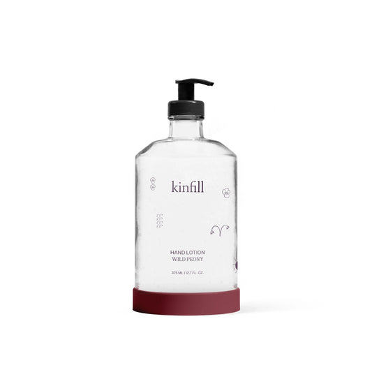 Kinfill Starter Kit Hand Lotion, Wild Peony