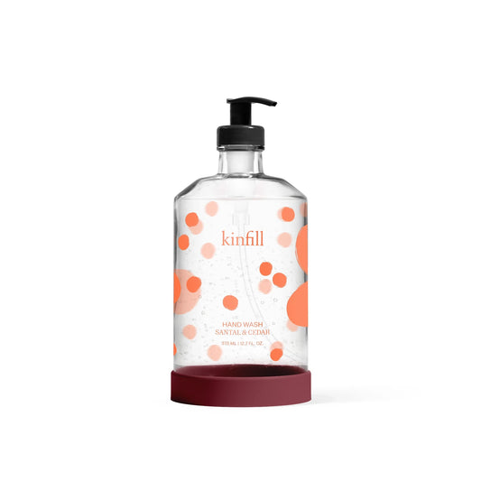 Kinfill Starter Kit Hand Wash, Santal & Cedar