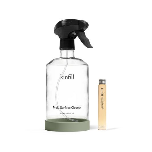 Kinfill Starter Kit Multi Surface Cleaner, Ambrette