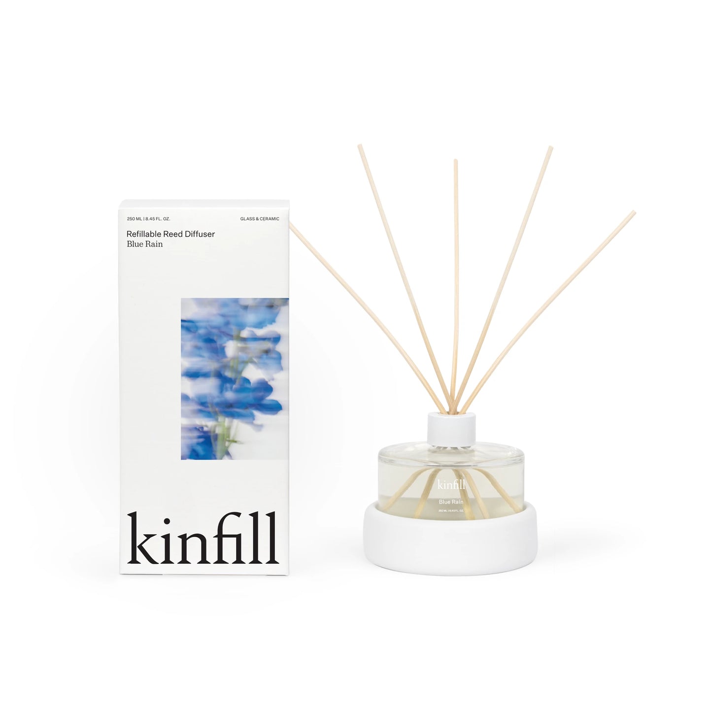 Kinfill Reed Diffuser, Blue Rain