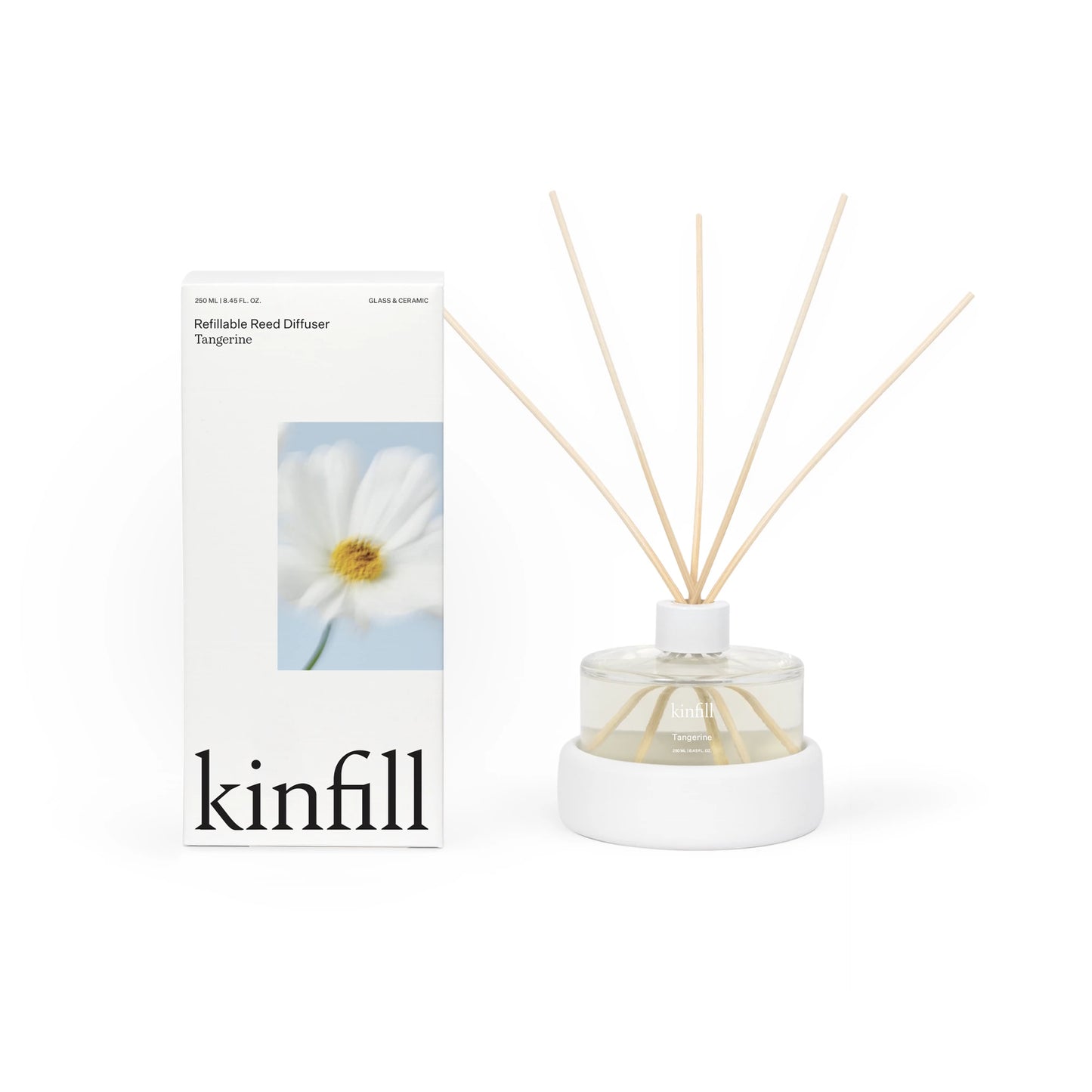 Kinfill Reed Diffuser, Tangerine