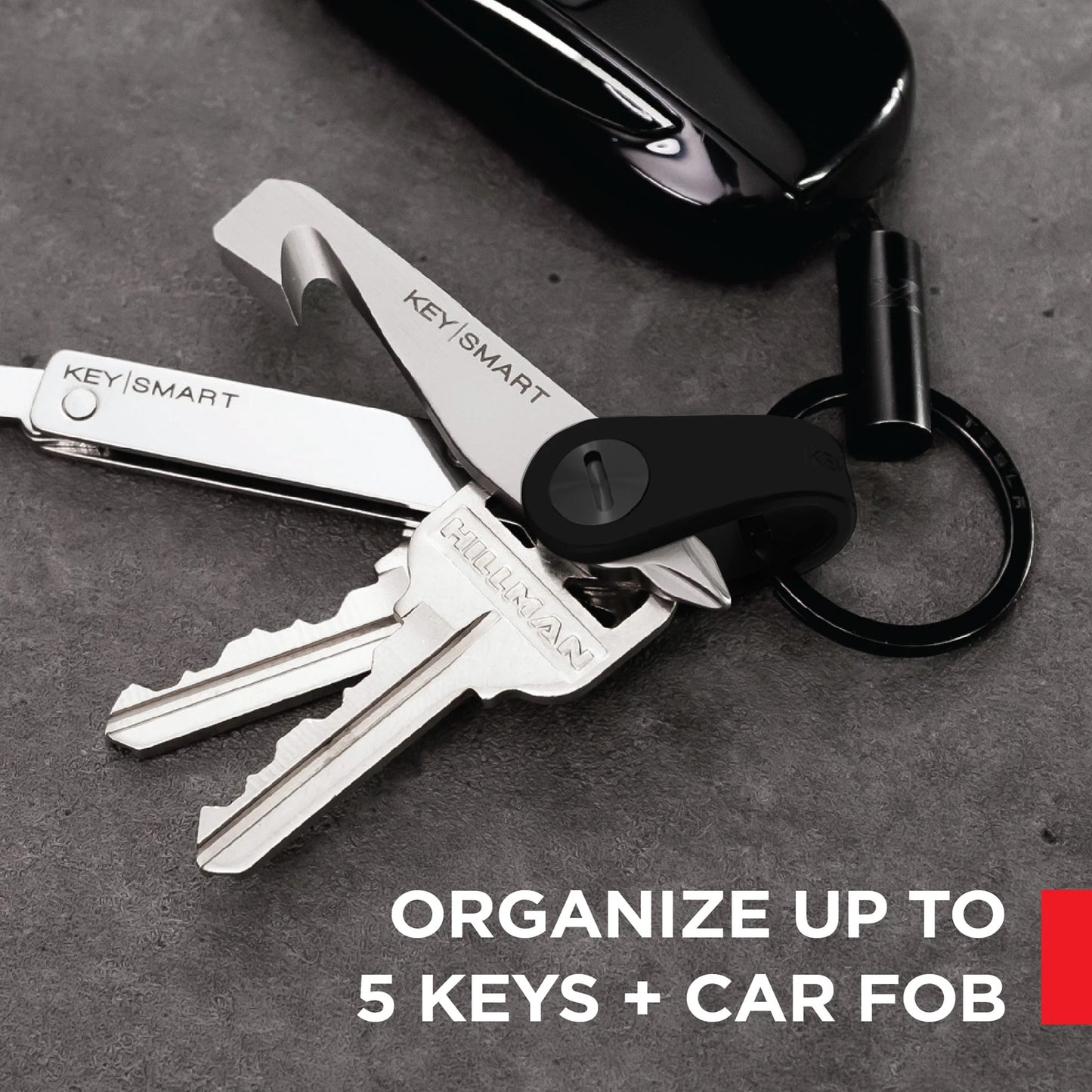 KeySmart® Mini Flex, Black