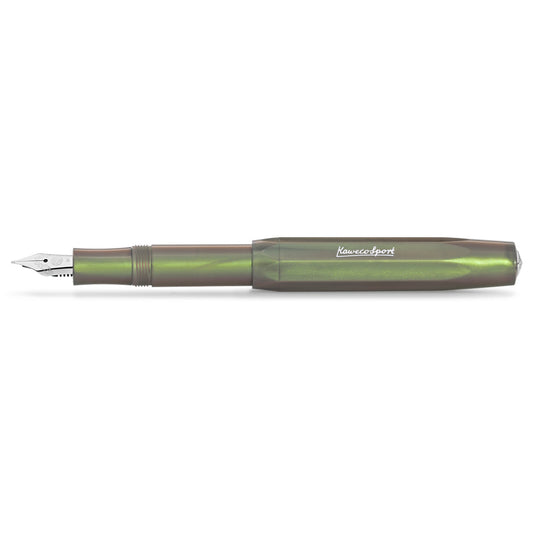 Kaweco Lunar Sport Fyllepenn M 0.9mm, Shadow Green
