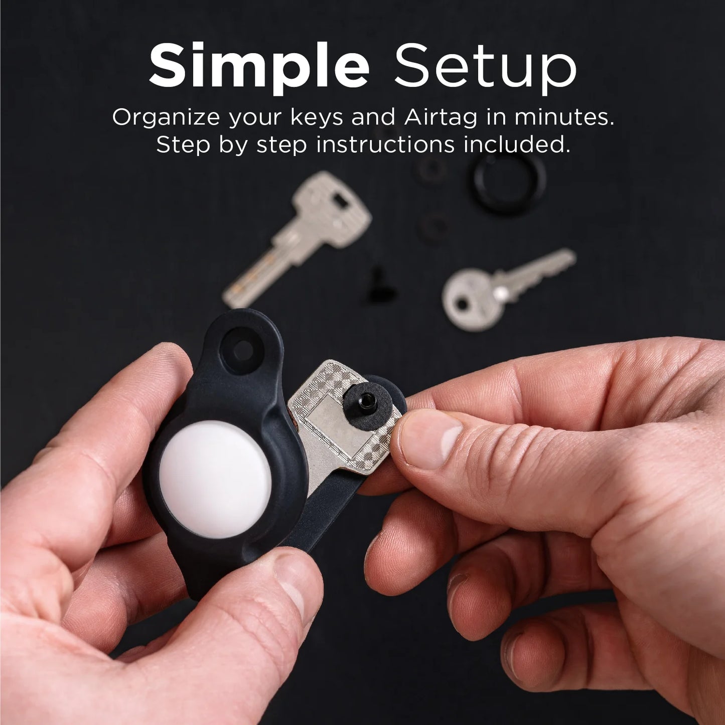 KeySmart® Air Flex, Black
