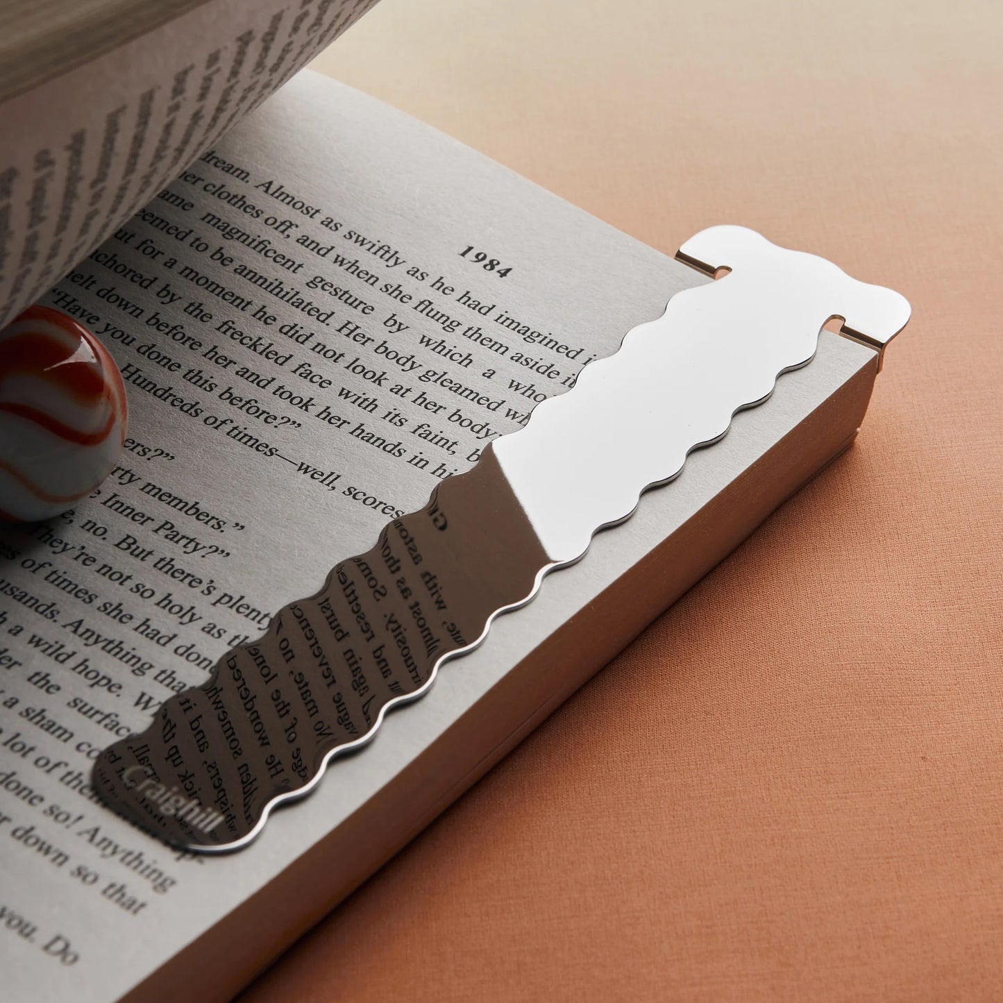 Craighill Perch Bookmark, Stainless Steel