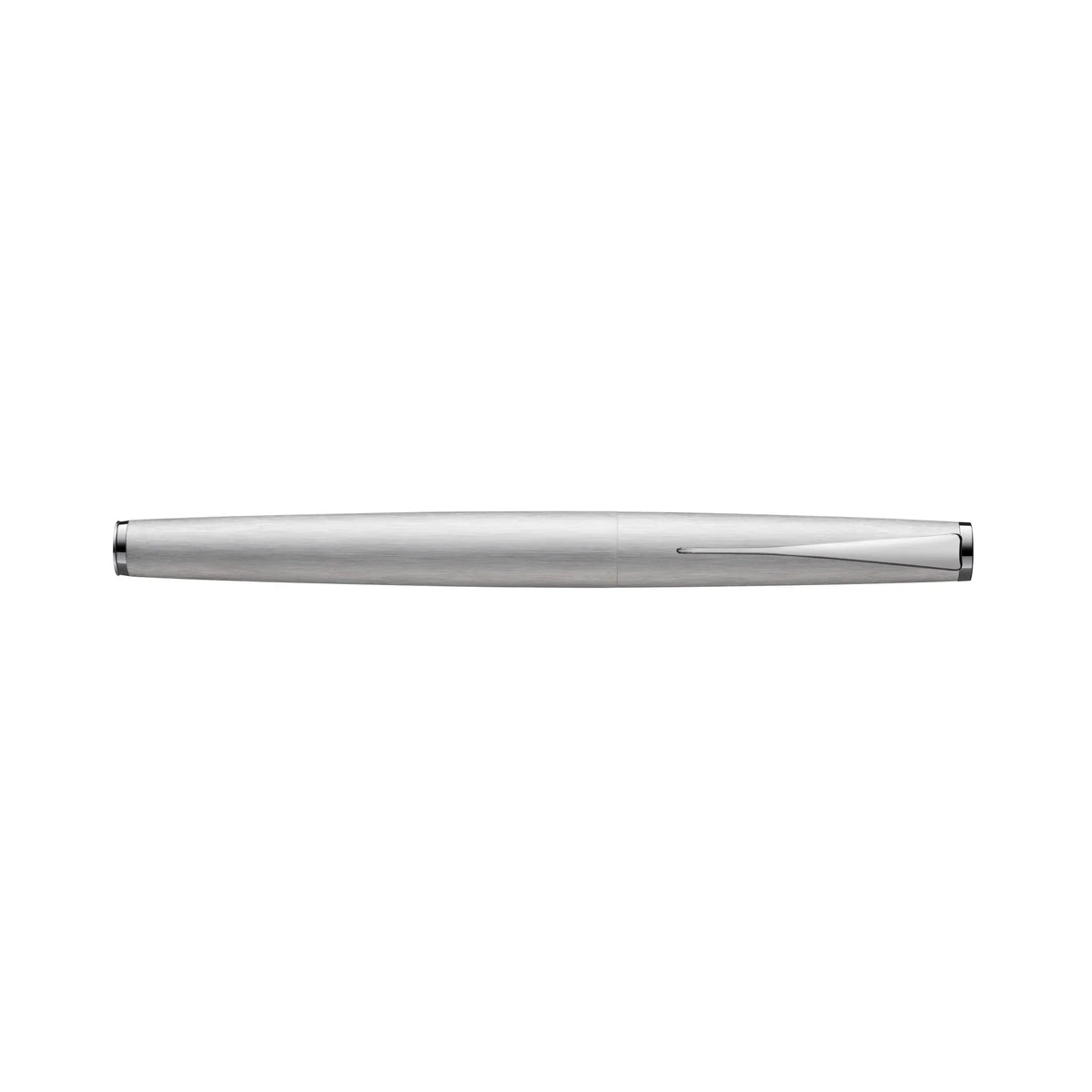 LAMY Studio Fountain Pen Steel på hvit bakgrunn