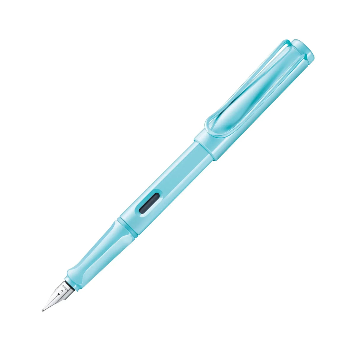 LAMY Safari Fountain Pen Aquasky på hvit bakgrunn