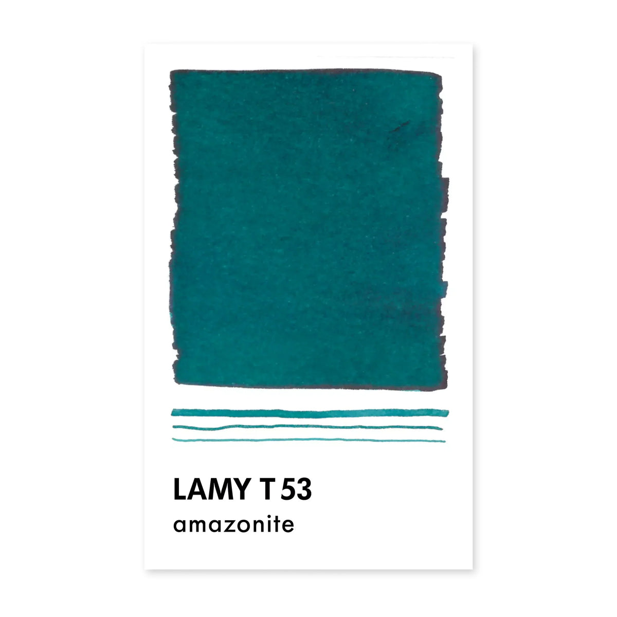 LAMY T 53 Crystal Ink, Amazonite