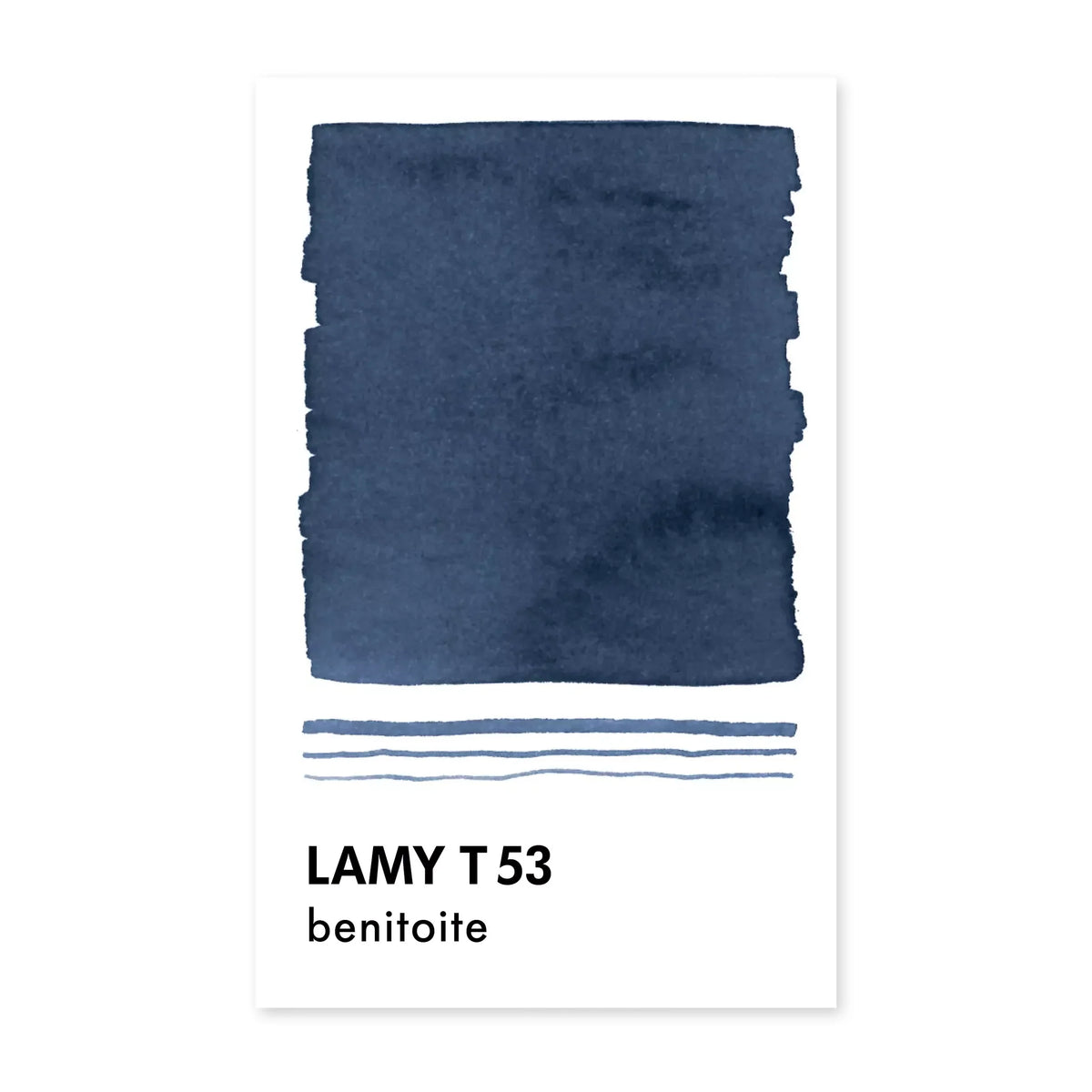 LAMY T 53 Crystal Ink, Benitoite
