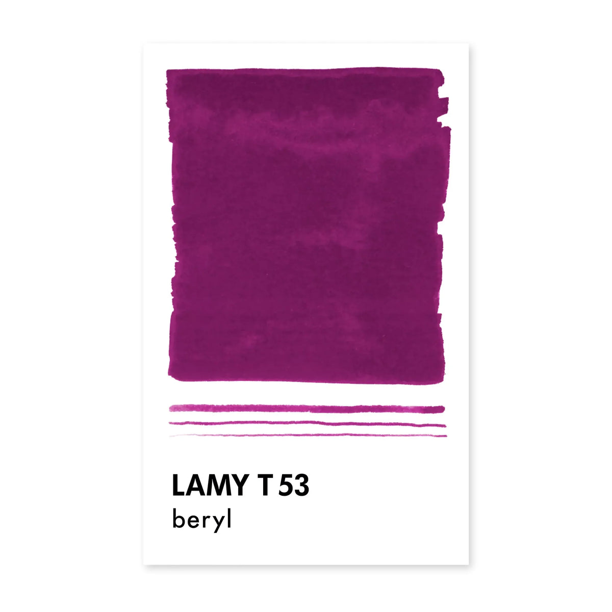 LAMY T 53 Crystal Ink, Beryl