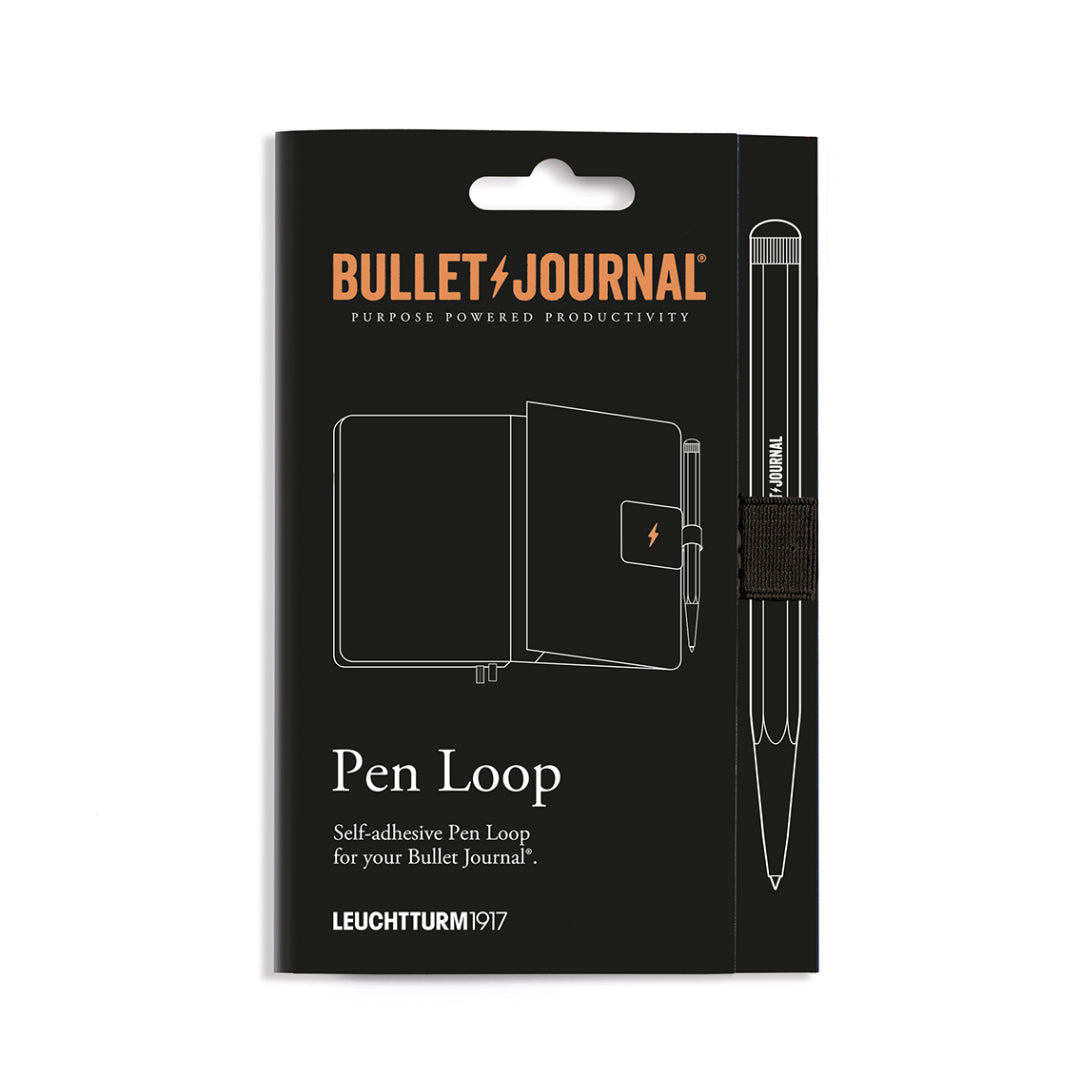 Leuchtturm1917 Pen Loop Bullet Journal, Black