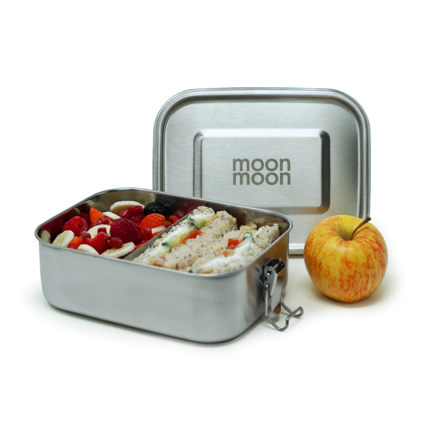 Moonmoon Stainless Steel Lunch Box, Small 0.8L