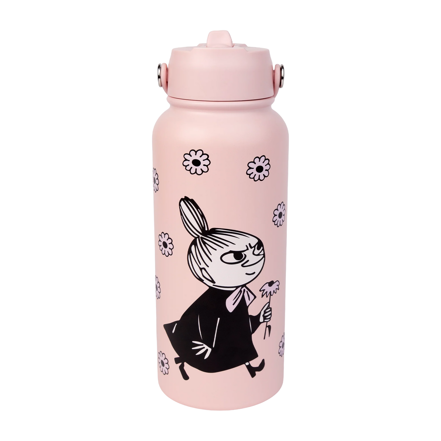 Nordicbuddies Little My Flower Thermal Bottle, 550 ml