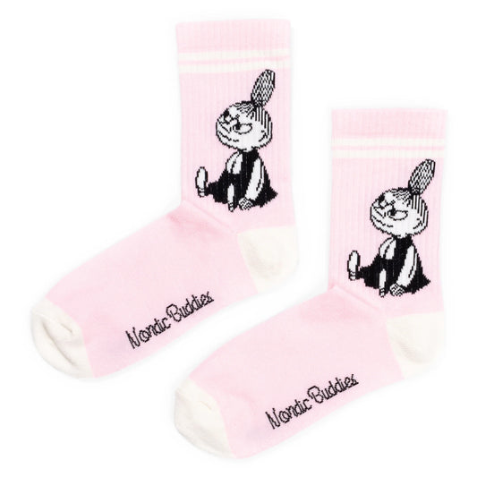 Nordicbuddies Little My Ladies Retro Socks, Pink