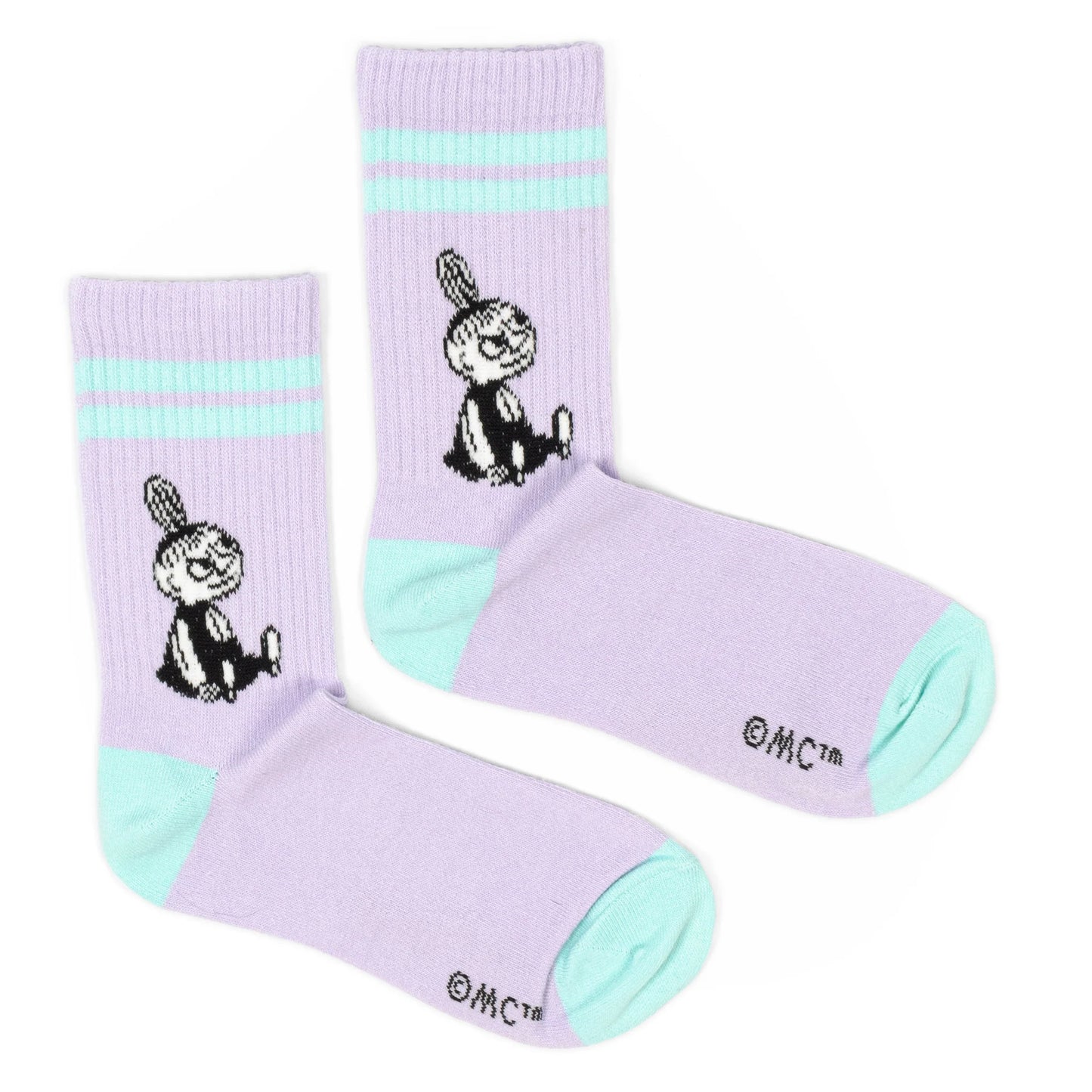 Nordicbuddies Little My Ladies Retro Socks, Purple