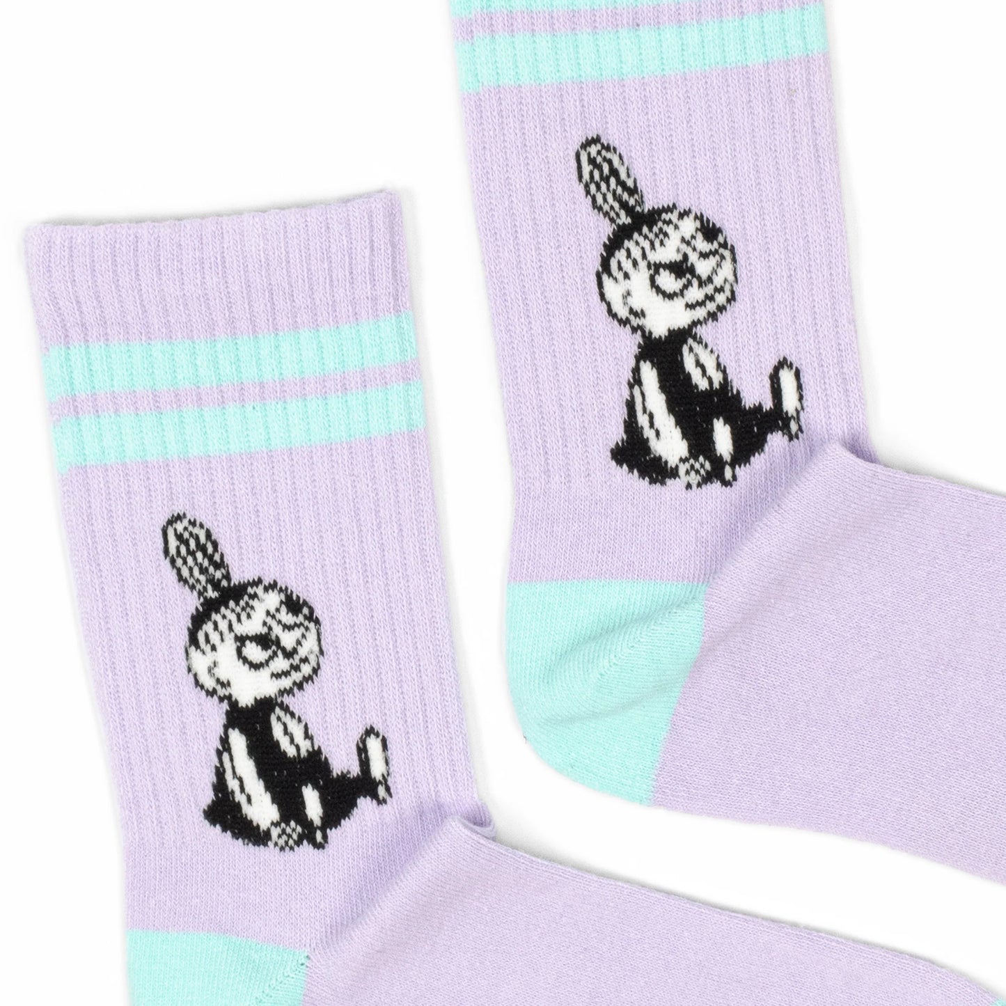 Nordicbuddies Little My Ladies Retro Socks, Purple