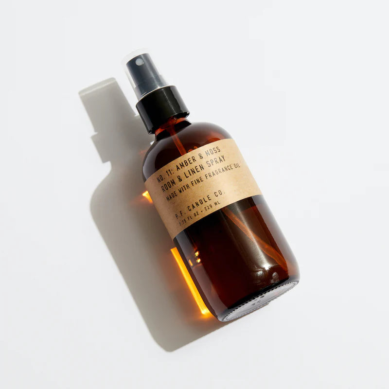 P.F. Candle Co. Room & Linen Spray, NO. 11 Amber & Moss