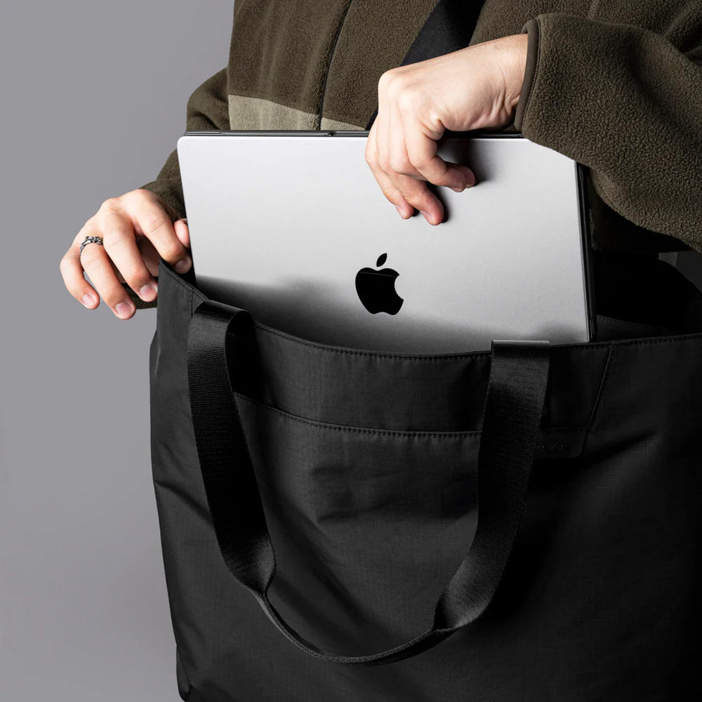 ALPAKA Elements Tote Axoflux 210D, Black/Grey, Large