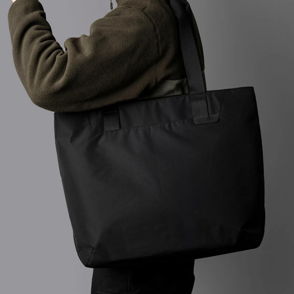 ALPAKA Elements Tote Axoflux 210D, Black/Grey, Large