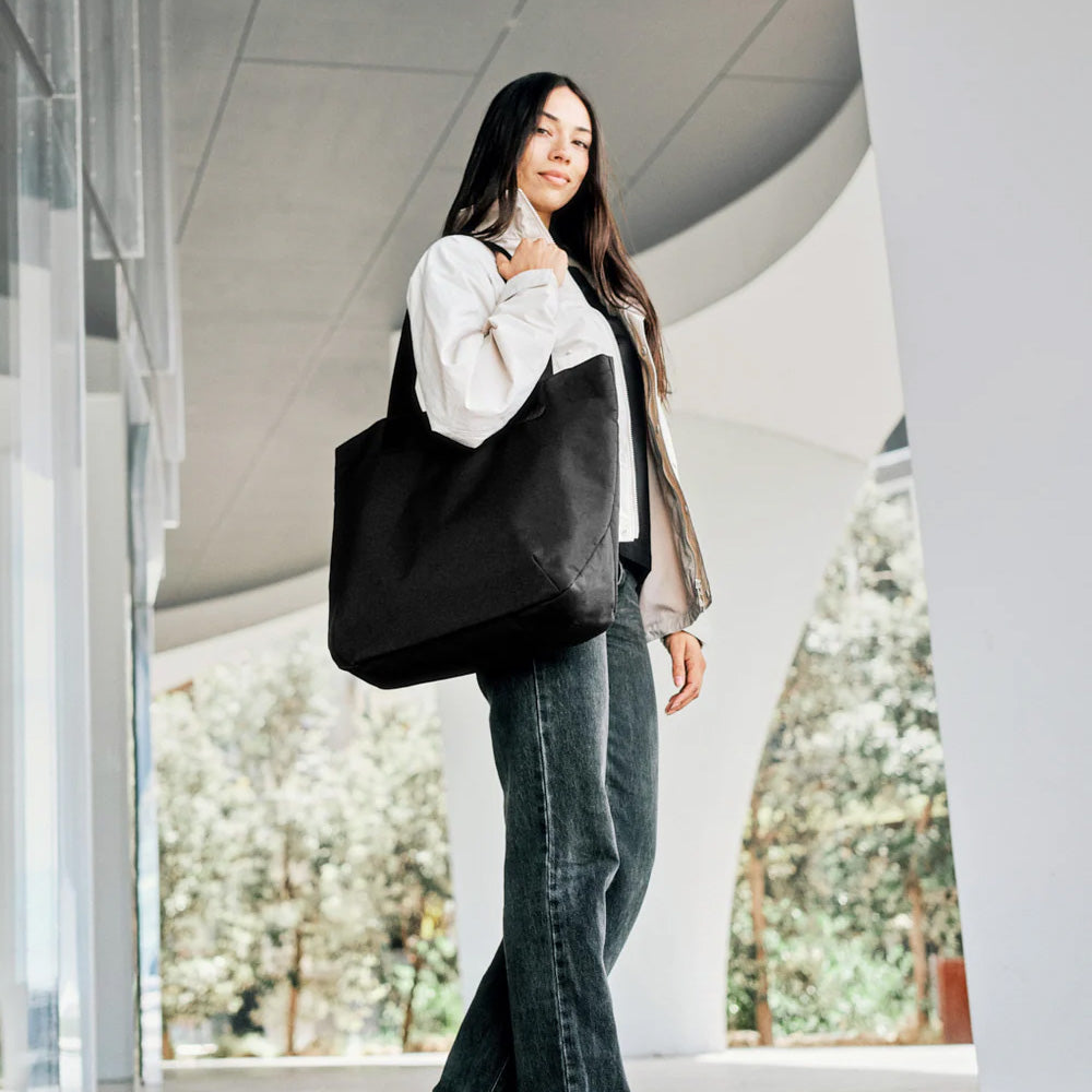 ALPAKA Elements Tote Axoflux 210D, Black/Grey, Large