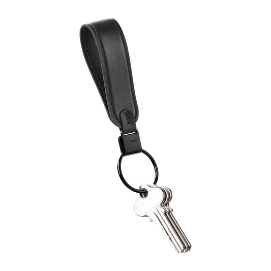 Orbitkey Loop Keychain Leather (Black)