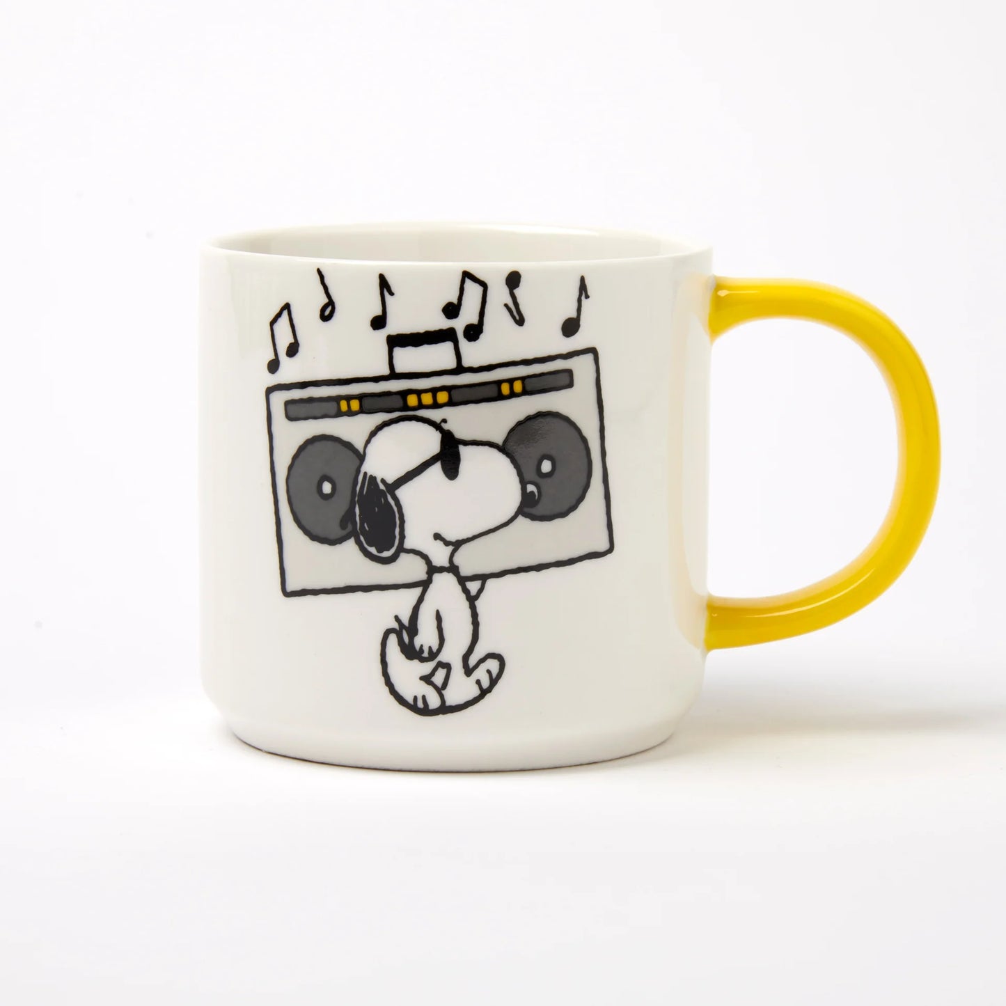 Magpie Peanuts Mug, Music is life