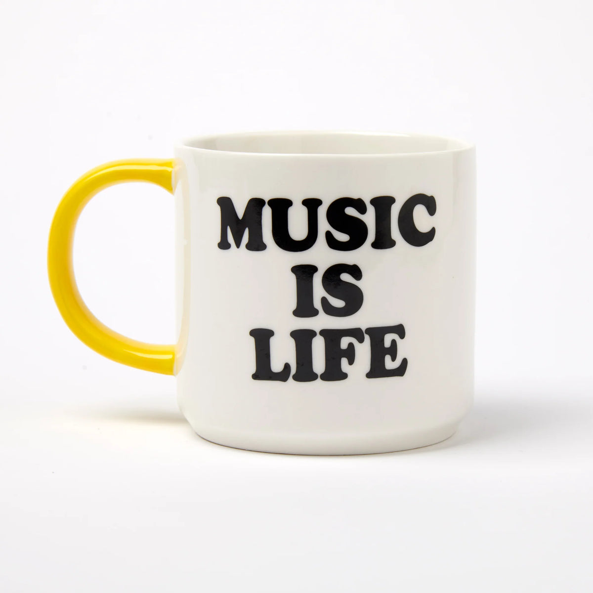 Magpie Peanuts Mug, Music is life