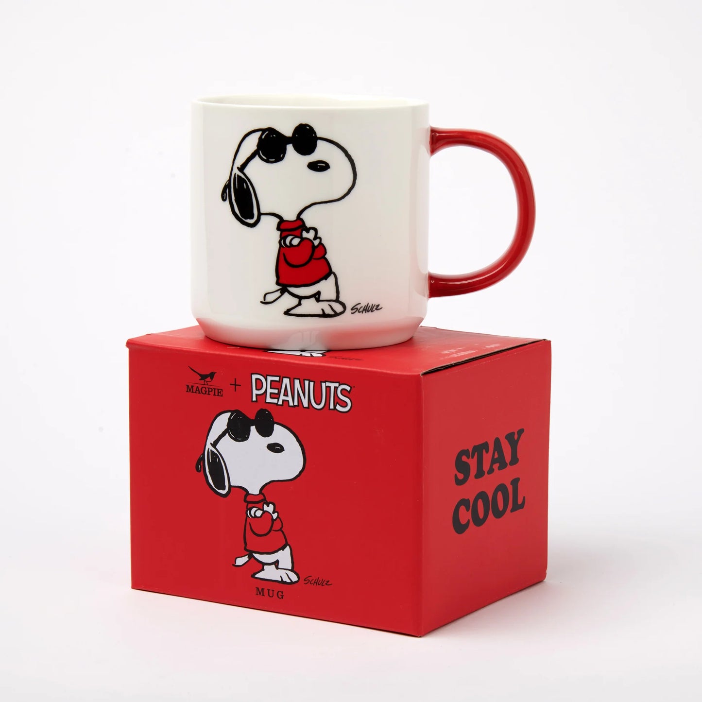 Magpie Peanuts Mug, Stay Cool