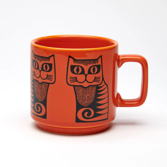 Magpie x Hornsea Mug, Cat Orange