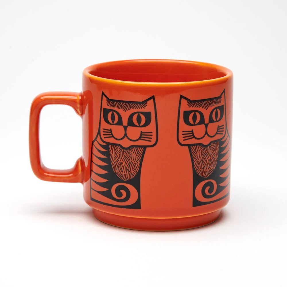 Magpie x Hornsea Mug, Cat Orange