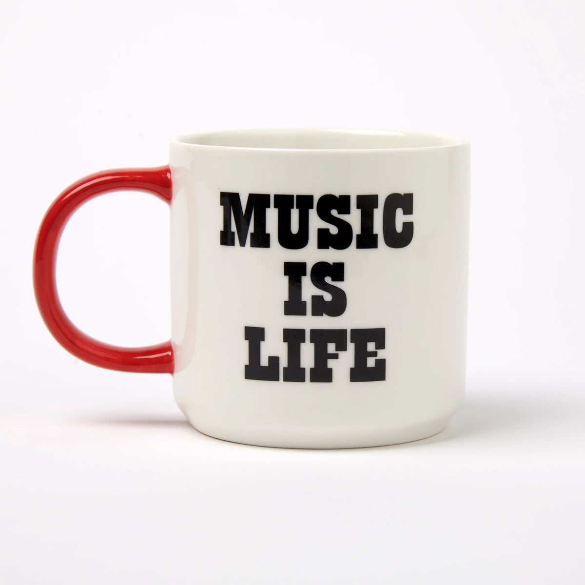 Magpie Peanuts Mug, Vinyl Music is Life