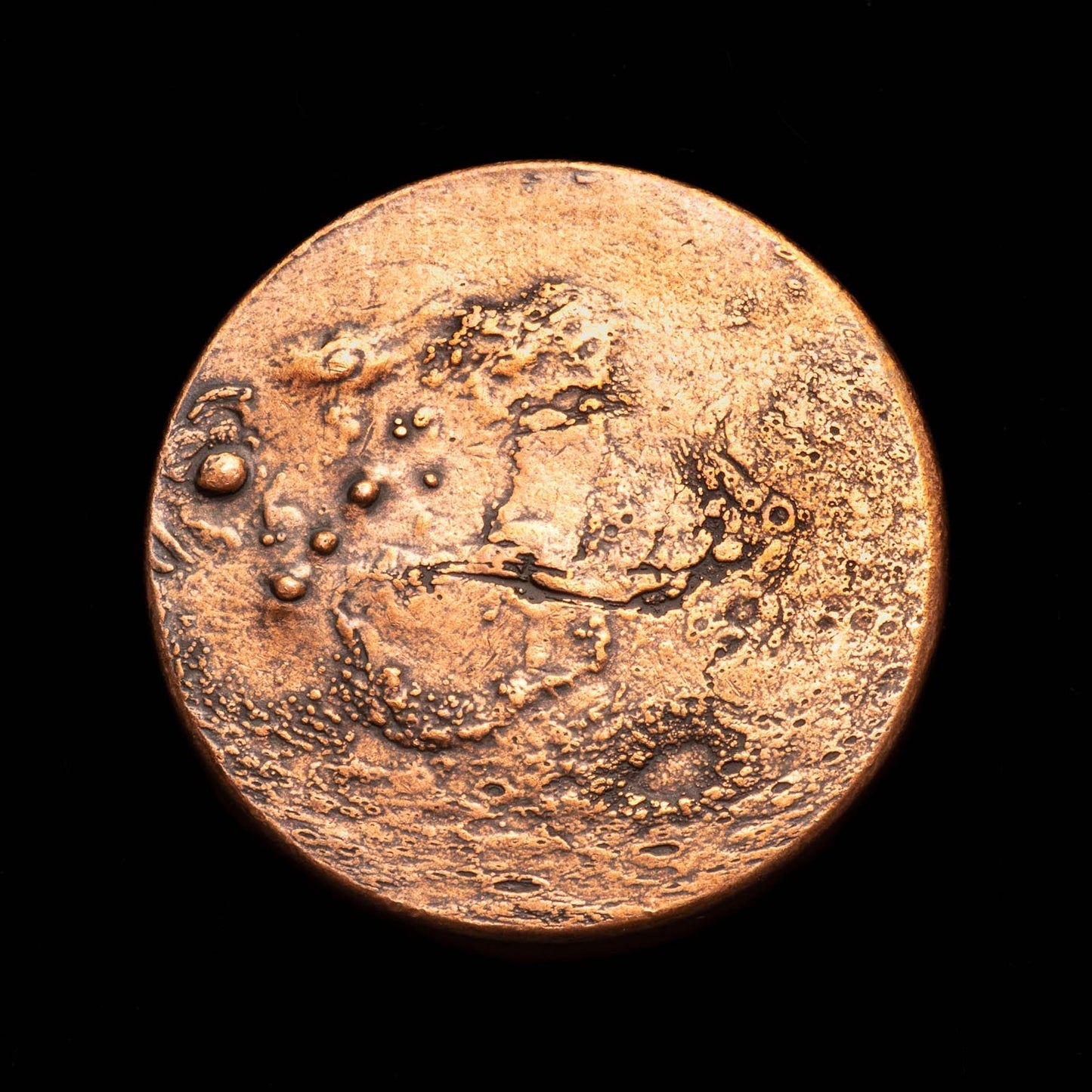 Shire Post Mint Mars Coin Copper