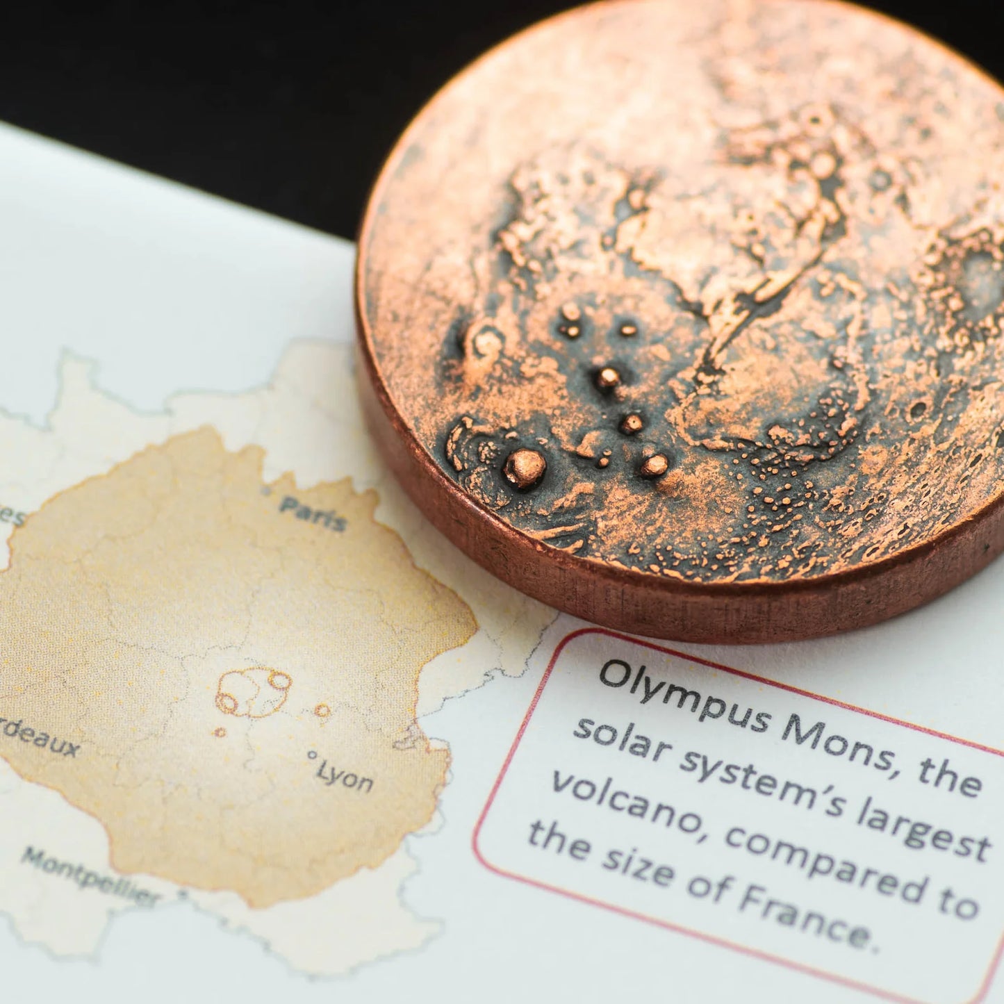 Shire Post Mint Mars Coin Copper