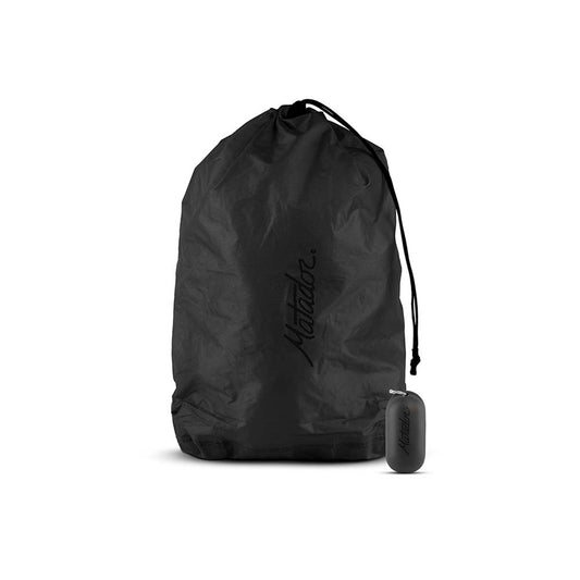 Matador Droplet Water-Resistant Stuff Sack, Black