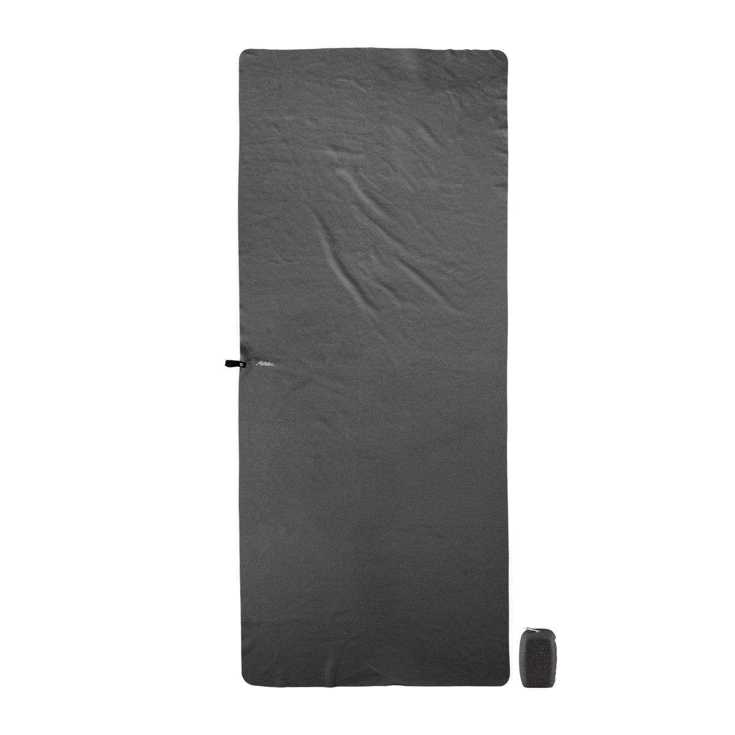 Matador NanoDry Packable Shower Towel – Large, Black Granite