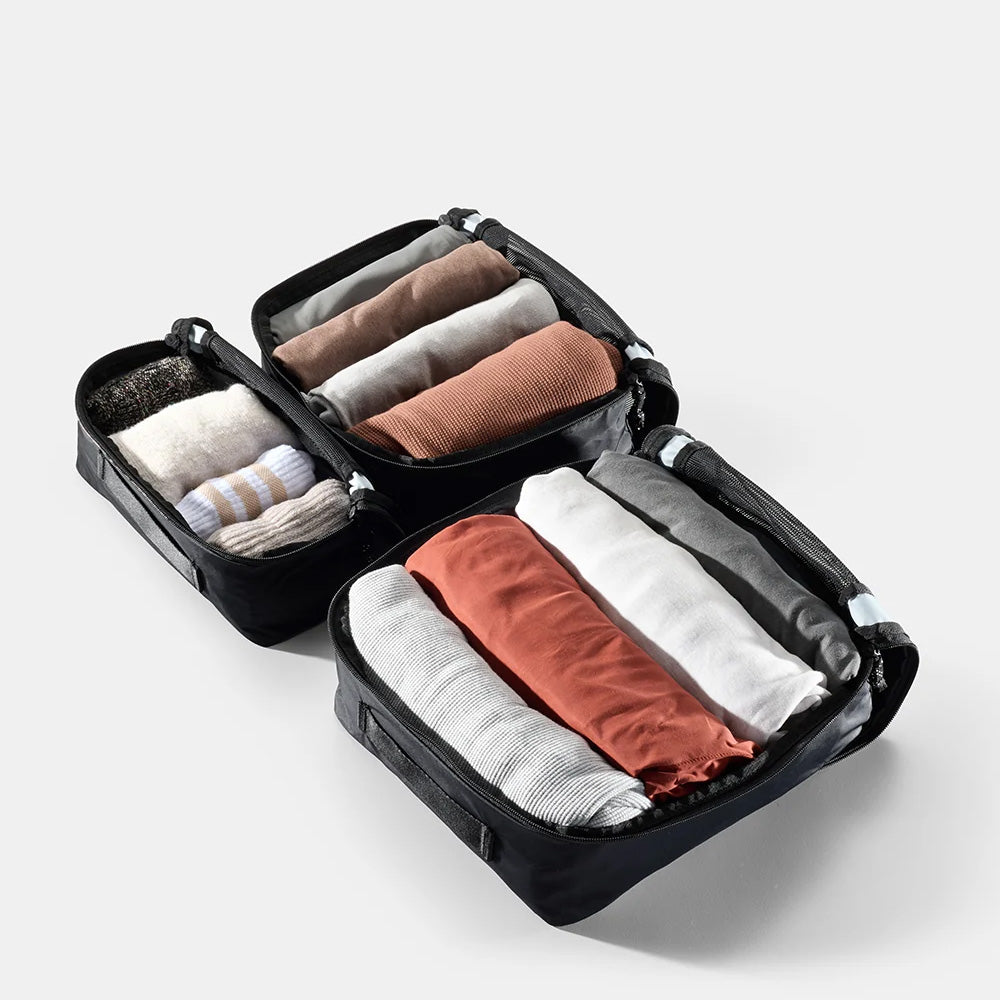 Matador Packing Cube Set 3-Pack V2, Black