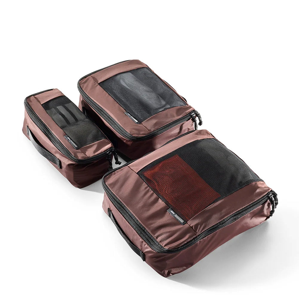 Matador Packing Cube Set 3-Pack V2, Garnet