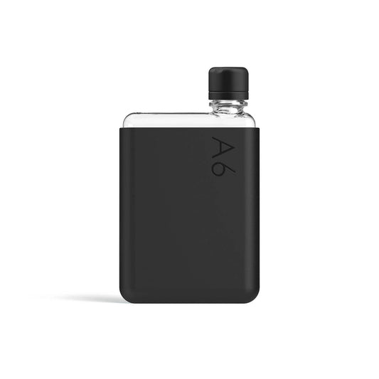 Memobottle™ A6 Transparent Bundle 375ml, Black Ink