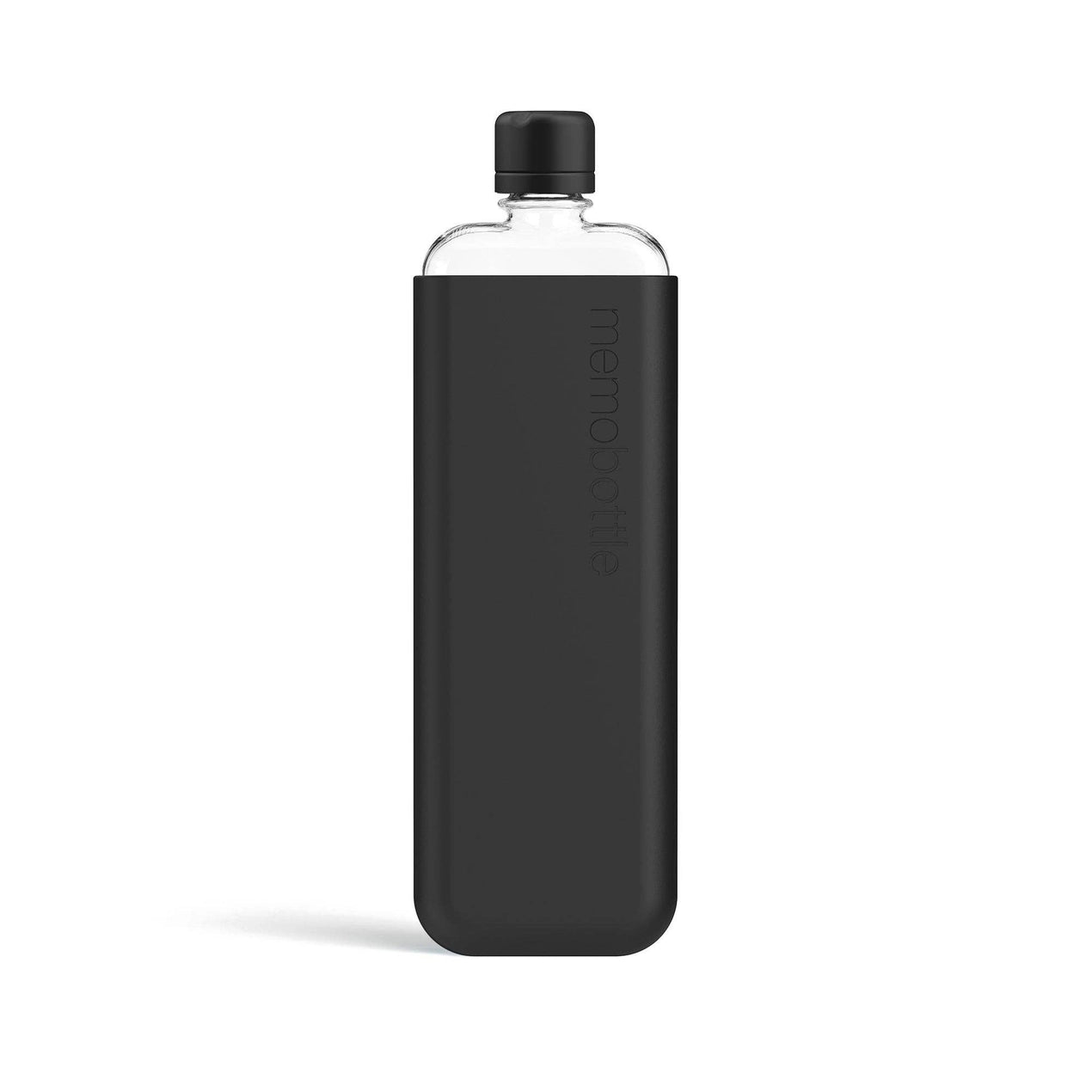 Memobottle™ Slim Transparent Bundle 450ml, Black Ink